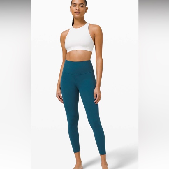 NWT Lululemon’s Align HR Pant 25” blue borealis sz18 - Picture 6 of 7